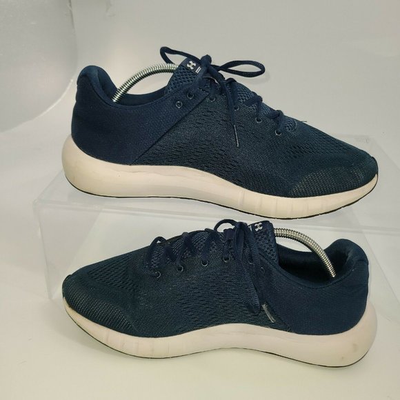 Under Armour Mens Micro G‎ Pursuit 3020219-400 Blue Running Shoes Sneakers 11 4E main image 3